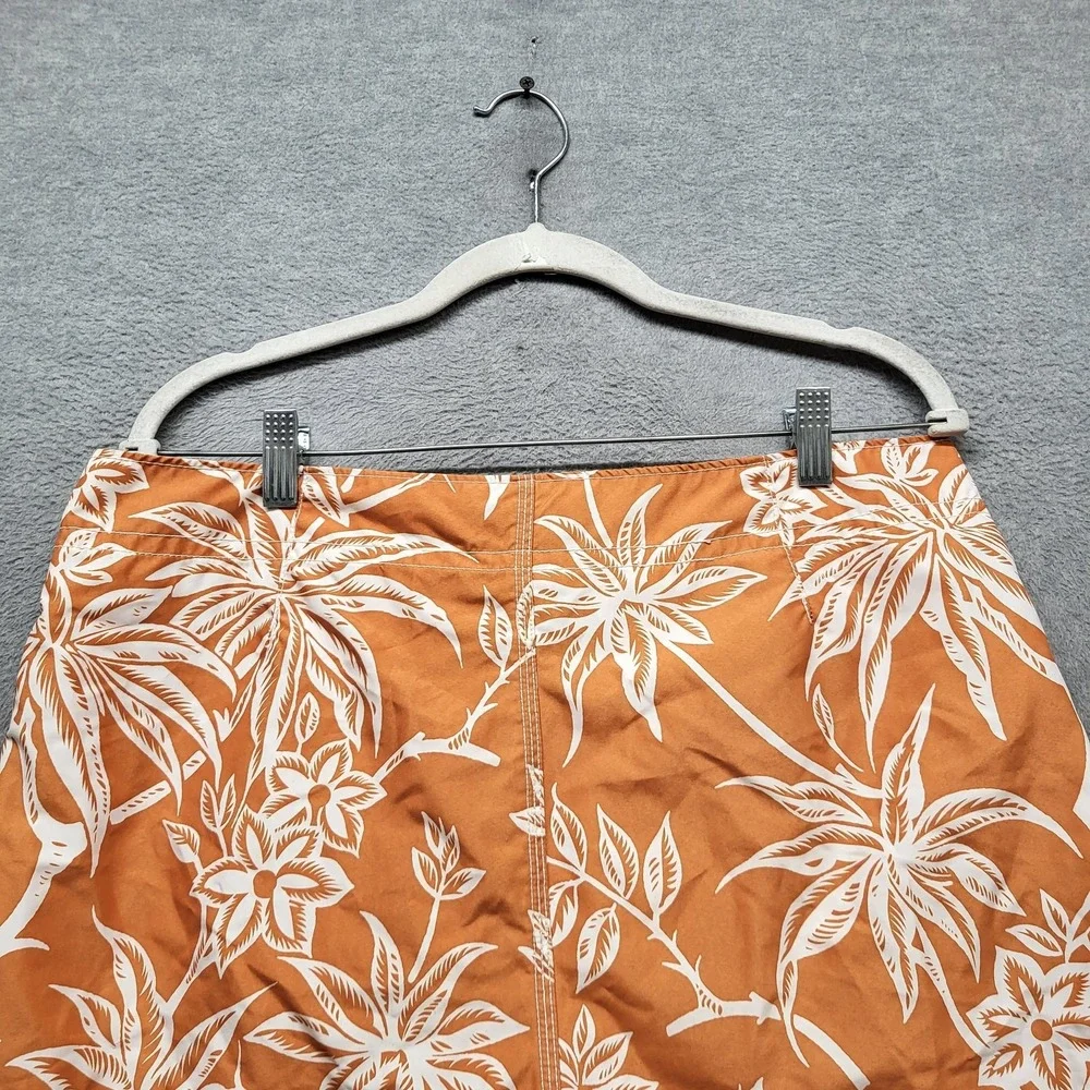 Polo Jeans Company Ralph‎ Lauren Men Swimwear M Orange White RL Shield